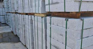 兰州芝麻白路牙石，路侧石