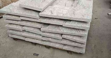 兰州芝麻白蘑菇石，自然面