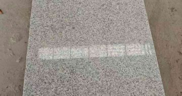 兰州芝麻白光面毛板