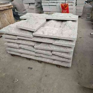 兰州芝麻白蘑菇石，自然面