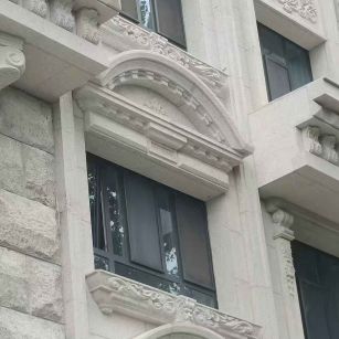 兰州芝麻白异形 石材异形定制