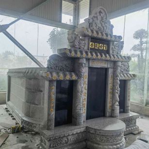 兰州套墓 墓碑 围坟石 异形定制