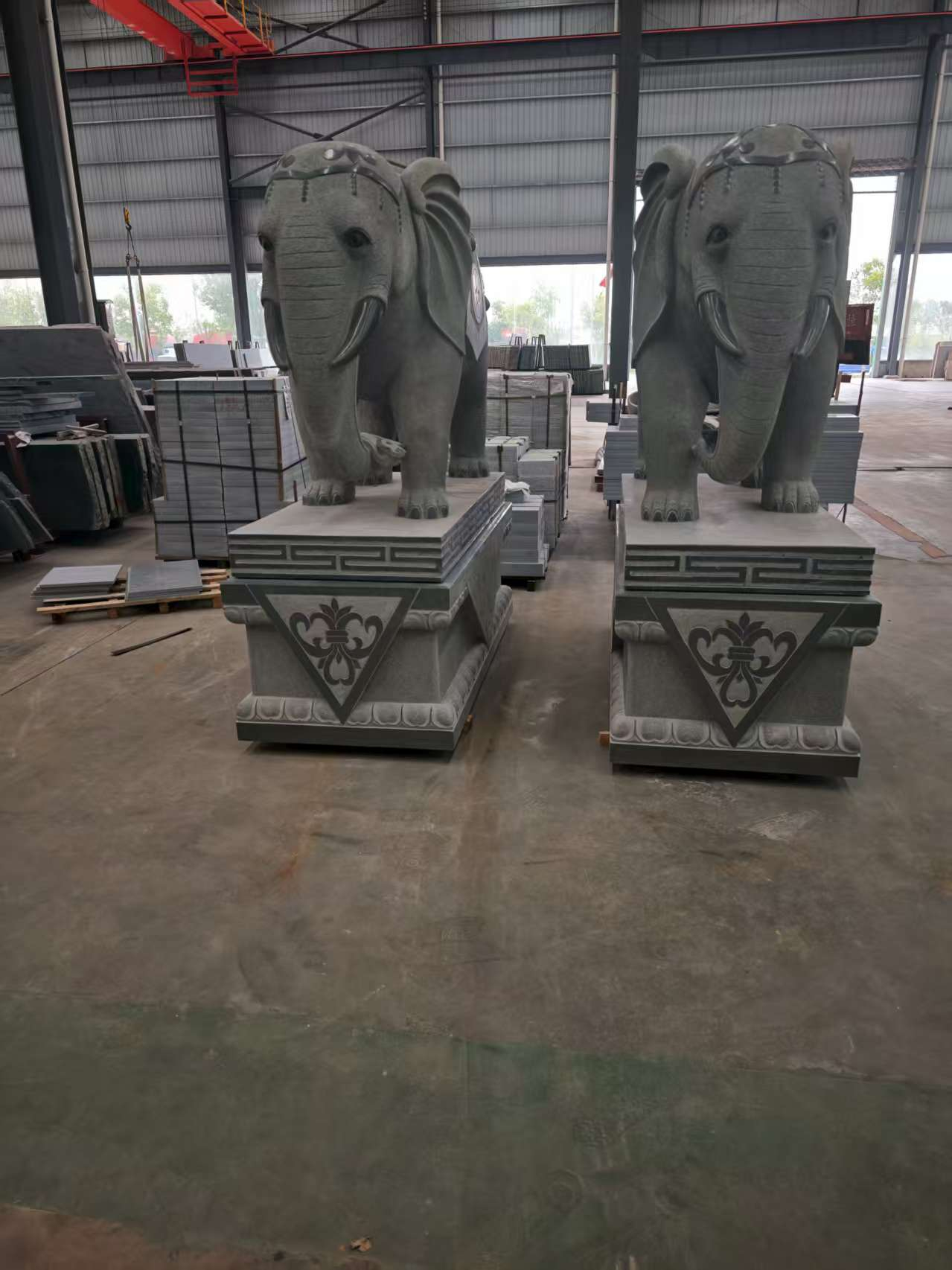 兰州芝麻灰花岗岩对象 芝麻白芝麻灰大象