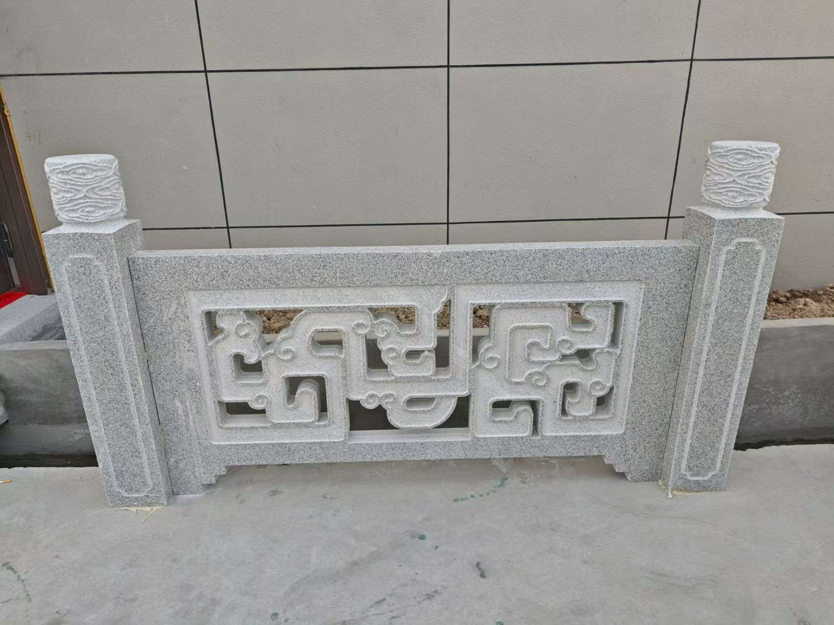 兰州芝麻白河道栏杆 桥栏杆