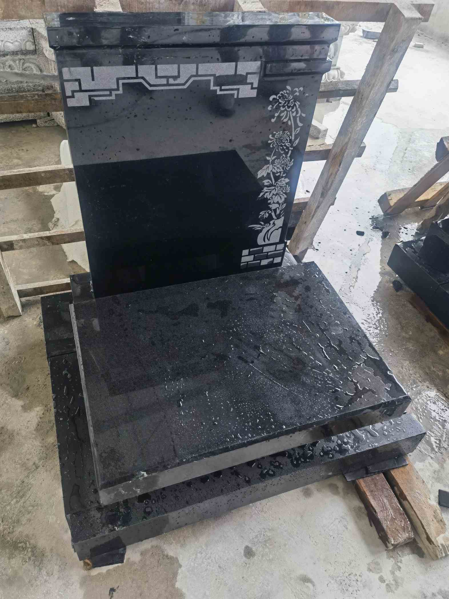 兰州花岗岩墓碑石 墓碑 套墓